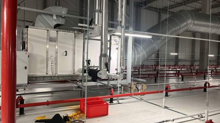 Centrale de traitement d'air à Fort de France